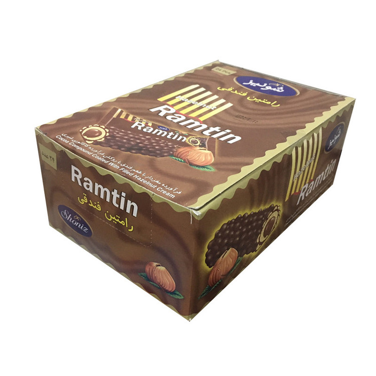 شکلات رامتین فندقی شونیز - 19 گرم بسته 24 عددی
