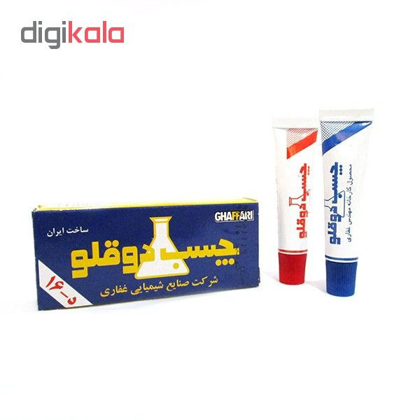 چسب دوقلو غفاری وزن 19 گرم