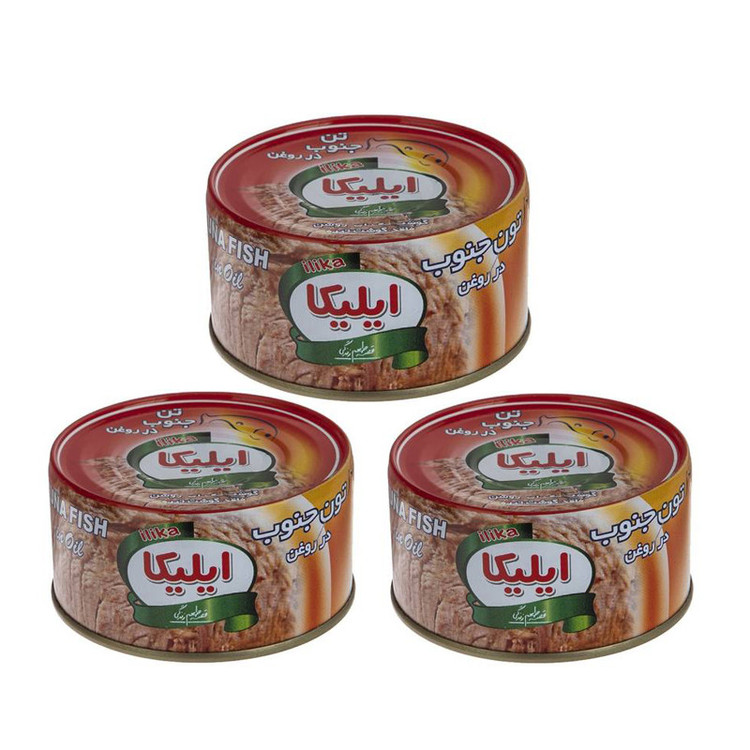 کنسرو ماهی تن جنوب ایلیکا - 180 گرم